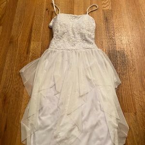 White Strappy Dress